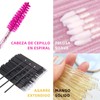 300 pcs Cepillos Desechables para Pestañas, Cepillos Labios y Microaplicador,