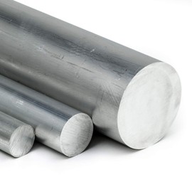 AW-7075 High-Strength Aluminium Round Bar Diameter 10 mm Length 50 mm (5 cm) Cut to Size