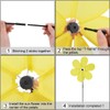 B bangcool Wind Spinners Sunflower Lawn Pinwheels Windmill Party Pinwheel