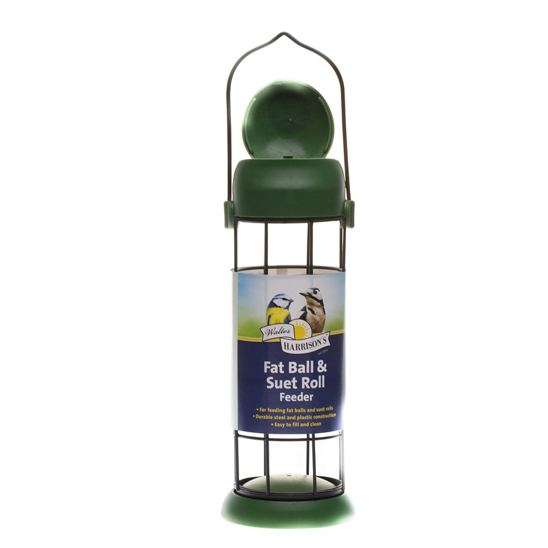 Walter Harrisons 711992 Wild Bird Flip Top Fat/Suet Ball and