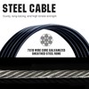 Slim Panda Fitness Steel Cable, Heavy Duty Steel Wire LAT