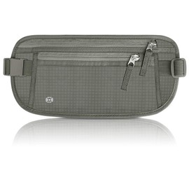 WALNEW Travel Money Belt for Women and Men - RFID Blocking Passport Holder Hidden Travel Wallet to Keep Cash, Credit Card, Passport, Cell Phone Safe