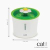 Catit Flower Fountain with Triple Action Filter, Cat Drinking Water