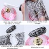 MOLILON Leopard Print Nail Foil Holographic Nail Foils Transfer Foil