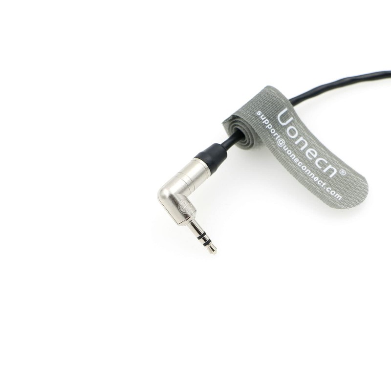Uonecn Timecode Cable 3.5mm TRS Tentacle Sync Adapter to Twisted