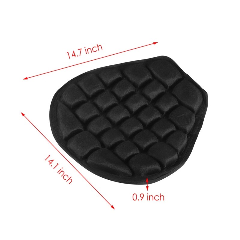 Maxhanest Universal Motorcycle Comfort Gel Seat Cushion Pillow Pad Pressure
