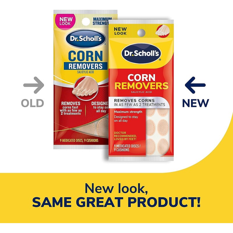 Dr. Scholls Corn Removers, Maximum Strength, 9 ct.