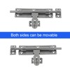 LDEXIN 2 Pcs Sliding Bolt Latch Lock, 7 Inch Heavy