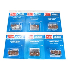 PECO PL-10 Switch Machine / Turnout Motor Turnouts (The Standard Motor)