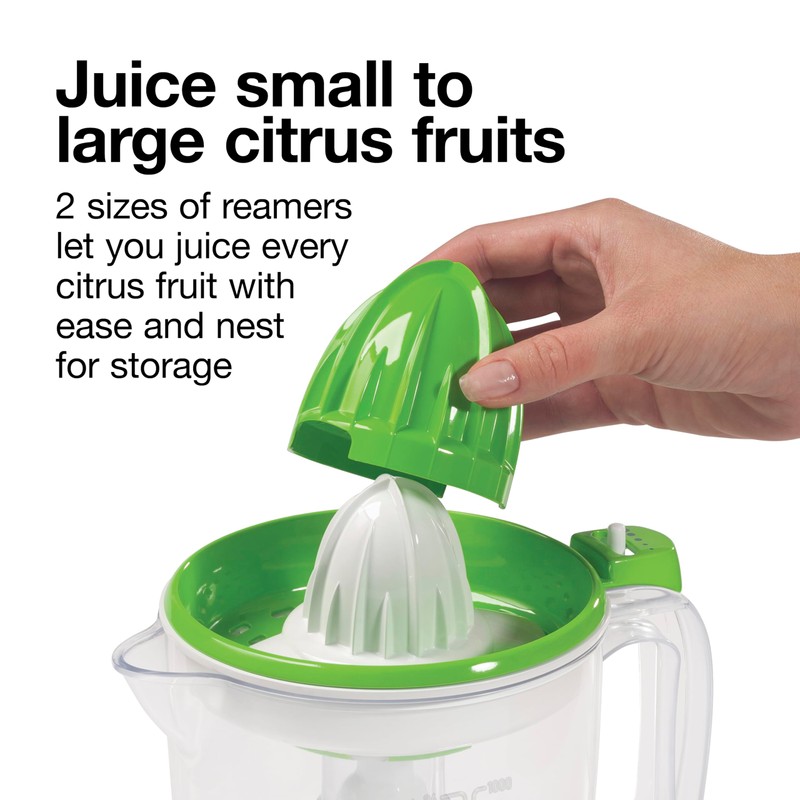 Proctor Silex Electric Citrus Juicer Machine, Large 34 oz. Pitcher,