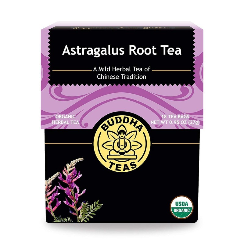 Buddha Teas Organic Astragalus Root Tea - OU Kosher, USDA