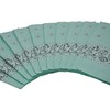 Vamqor 100% Cotton 10 Pack Fine Bandanas(Mint)