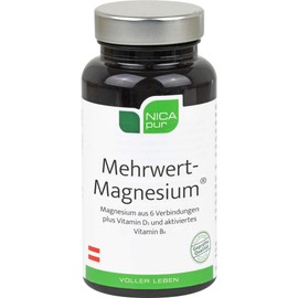 Nicapur Added Value Magnesium Capsules Pack of 60 Capsules