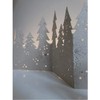 Winter Garland Forest, Box, Length 72 Cm, Height 16 cm