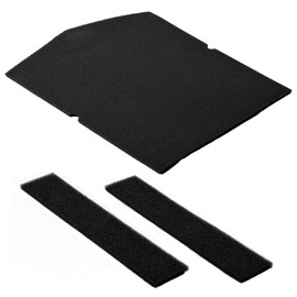 VIOKS Set Filter Tumble Dryer Replacement for Miеlе Dryer Filter 6057930 + 9688381 Base Filter - Sponge Filter for Tumble Dryers, Condenser Dryer Filter Sponge