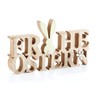 Heitmann Deco Wood 'Ostern’ Lettering with Hare – Easter bunny