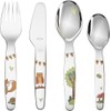 Rösle Kitchen Children's Cutlery Set, Stainless Steel, Print, One Size