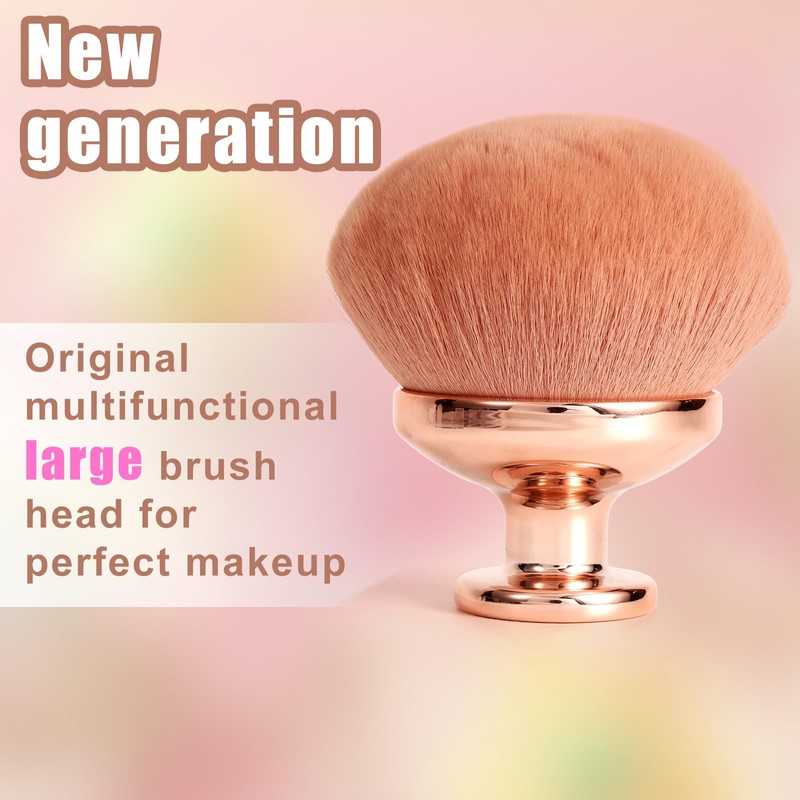 Extra Large Body Makeup Brush for Self Tanner, 3.1 Inch