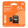 Memoria Micro Sdxc 64gb Adata Clase 10 Video 4k V30