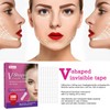 100 PCS Face Lift Tape Invisible, Face Tape Lift Waterproof,