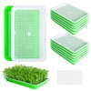 EBaokuup EBaokuup 10Pcs Seed Sprouter Tray with Drain Holes -
