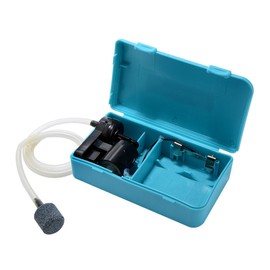 Saim Portable Aquarium Battery Operated Air Pump Backup Operated Fish Tank Air Pump Aerator Oxygen