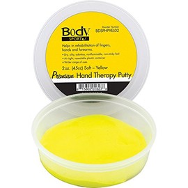BodyMed Premium Hand Therapy Putty 80oz (5LB) Yellow, Soft