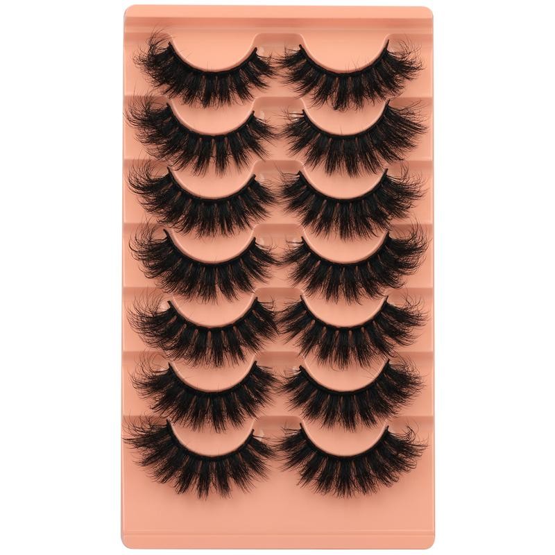 Lashes Fluffy False Eyelashes 18mm Eyelashes Natural Look Cat Eye