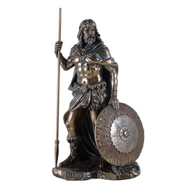 Veronese by Joh. Vogler GmbH Balder germanischer Gott der Schönheit 22cm Figur bronziert Asen Asgard Ringhorn