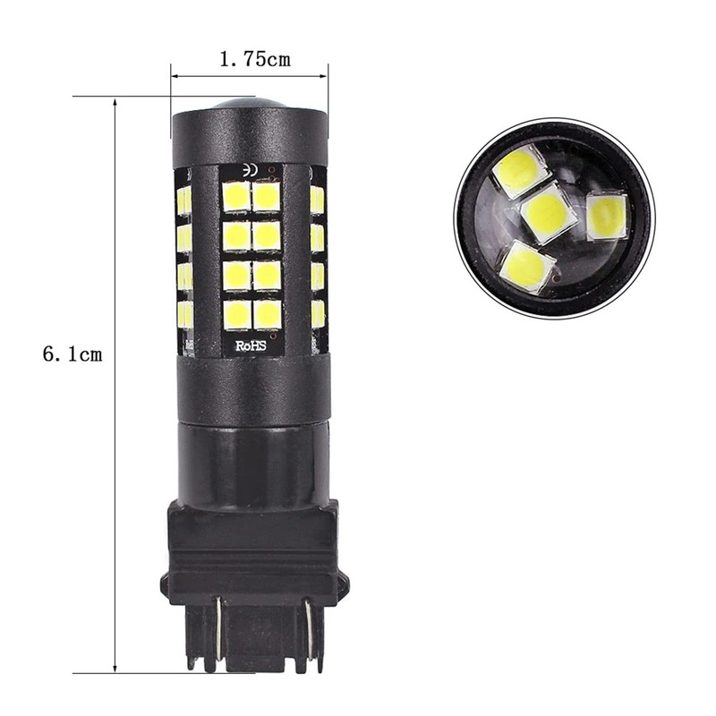 SOCAL-LED LIGHTING 3156 3157 Strobe Reverse Light LED Bulbs, 6000K