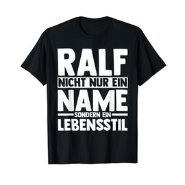 First Name Ralf T-Shirt, black