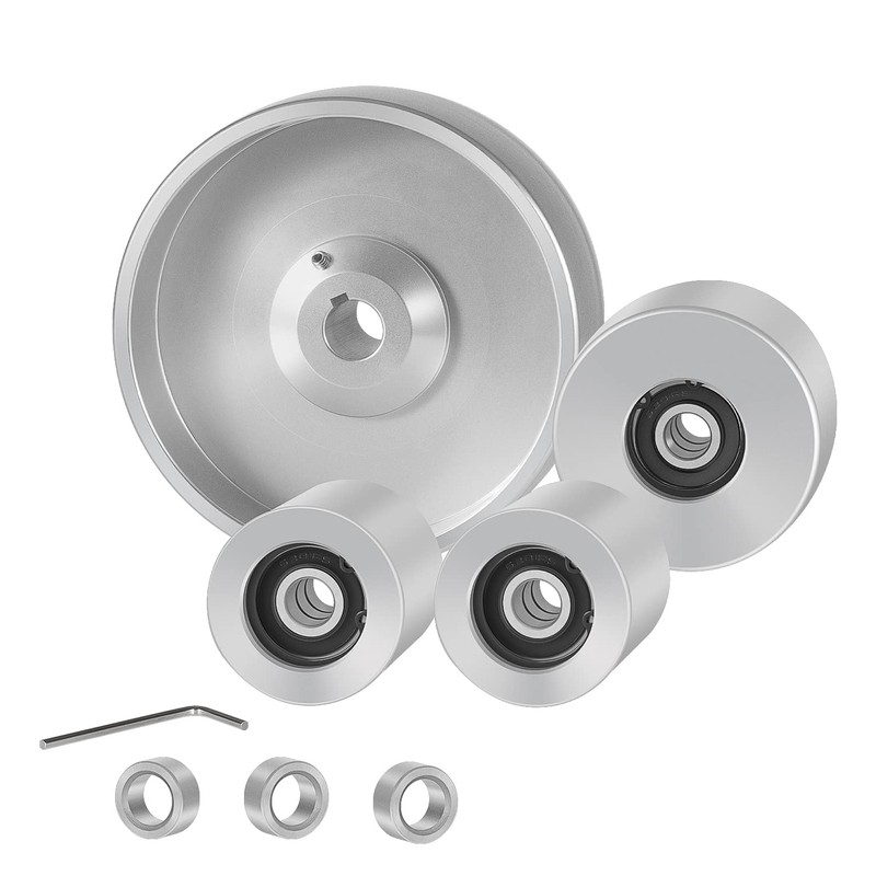 2" x 72" Belt Grinder Wheel Set Complete Wheel Kit