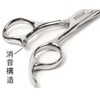 Montesoro 6-Piece Haircut Scissors, For Thening Haircut, Self Cut, Rust