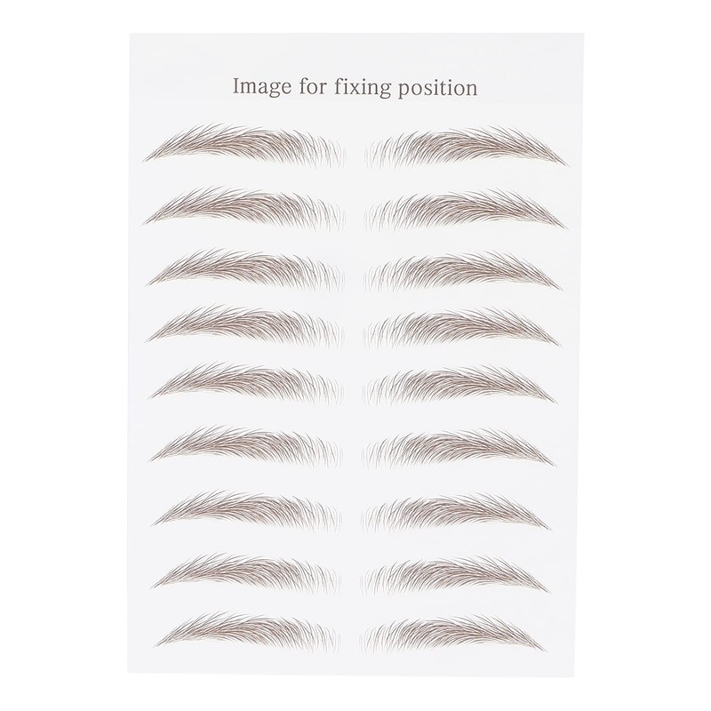 Pegatina de Transferencia de Cejas para Mujeres Pegatinas de Tatuaje