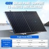 ECO-WORTHY Upgraded 45in Solar Panel Mount Brackets, with Foldable Tilt