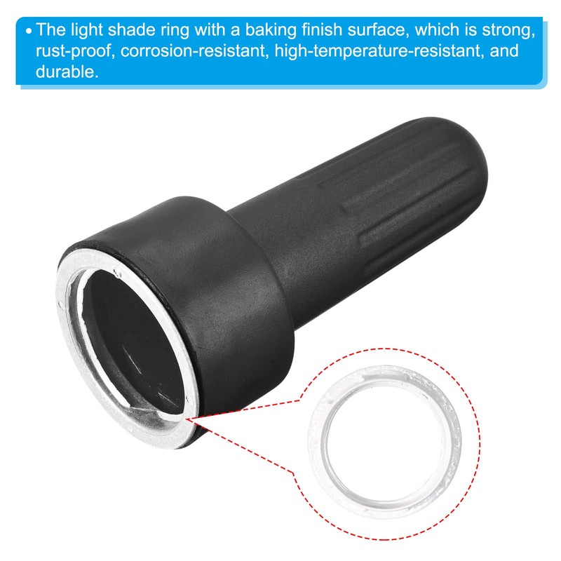 PATIKIL Socket Ring Removal Tool with Aluminum Lamp Shade Socket
