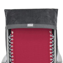 Azuma Garden Lounger Towel Relaxer Chair Cover Comfort Dry Protect 100% Cotton Dark Grey