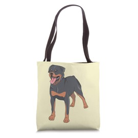 Rottweiler Dog Tote Bag