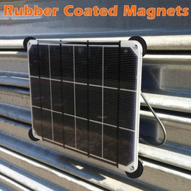 MUTUACTOR Neodymium Pot Magnets Heavy Duty,1/4"-20 Round Magnet with Threaded Stud,8Pack Strong Rare Earth Magnets for Mounting LED Lighting Camera Tools and Other Equipment