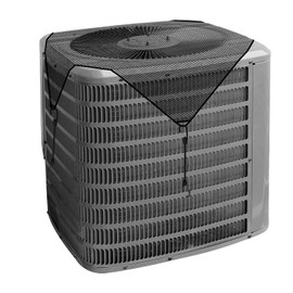 TANG Outdoor Air Conditioner Mesh Cover for Outside AC Units 36"x36" Air Conditioning A/C Top Cover Keep Leaves Debris Out with Bungee Cords All Seasons