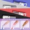 Kit profesional Morovan de uñas acrílicas con luz U V