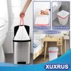 XUXRUS Drawstring Bin Liners 20 L Bin Bags with Carry