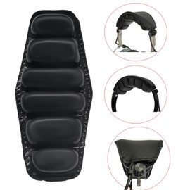 stdgove GA Headphone Headband Head Pad Kit Cover Padding Replacement with Thick Cooling Soft Cooling Foam for General Aviation Pilot Headset（Black）