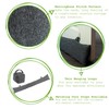 Nicola Spring Draught Excluder - 78.5cm - Grey - Pack