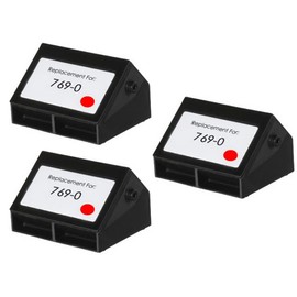 SuppliesMAX Compatible Replacement for Pitney Bowes E700/E707/E745/E747/G700 Red Postage Meter Inkjet (3/PK) (769-0_3PK)