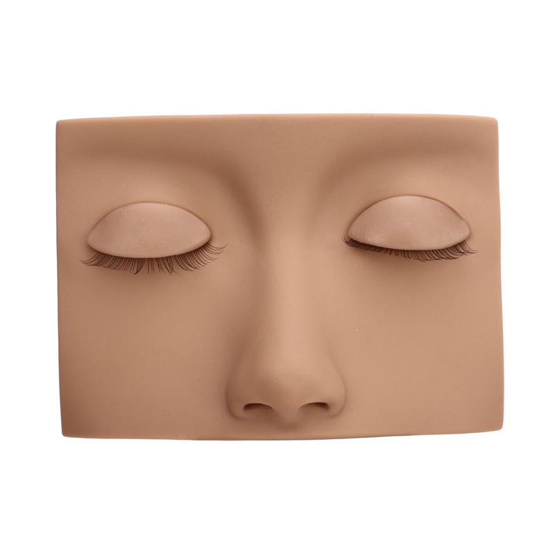 Lash Mannequin Head Removable Silicone Replacement Eyelash Mannequin Head for
