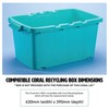 All-Green Black Stretch String Net Cover for Kerbside Outdoor Recycling/Waste