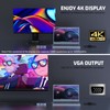 6-1 Dual Display USB C HUB with 4K HDMI, VGA,
