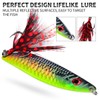 FOLANDO S‑Shaped Metal Spoon Lure 7.5cm 17g with Blood Groove
