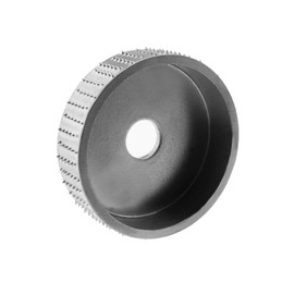 EMSea Wood Sanding Carving Shaping Disc Tungsten Carbide Angle Grinding Wheel for Woodworking Angle Grinder Attachment Tool - Silver